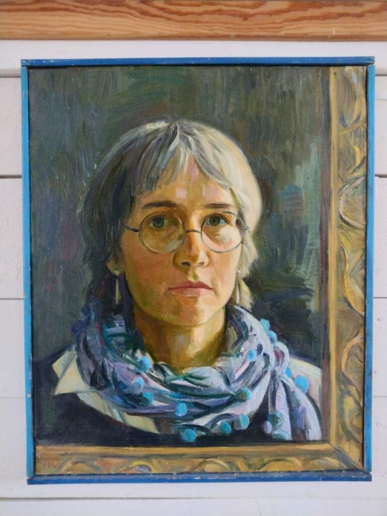 Self portrait 45x35